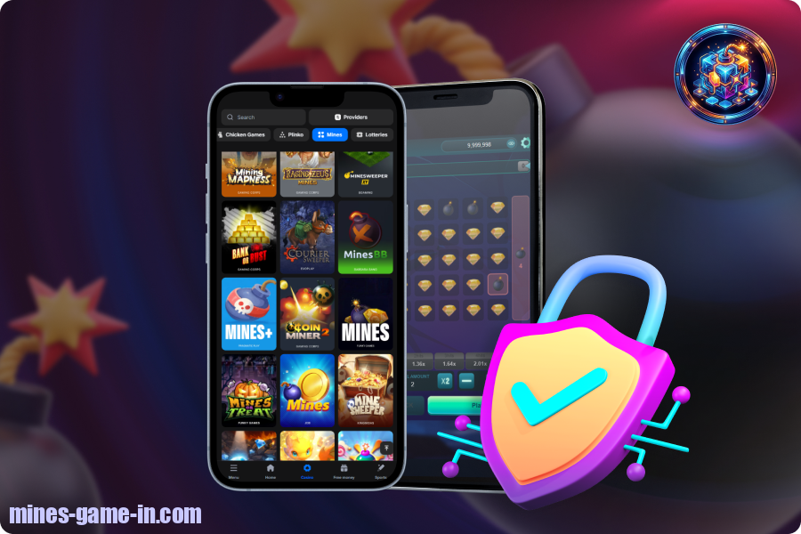 To protect user accounts and private details, the Mines app enforces high data security standards